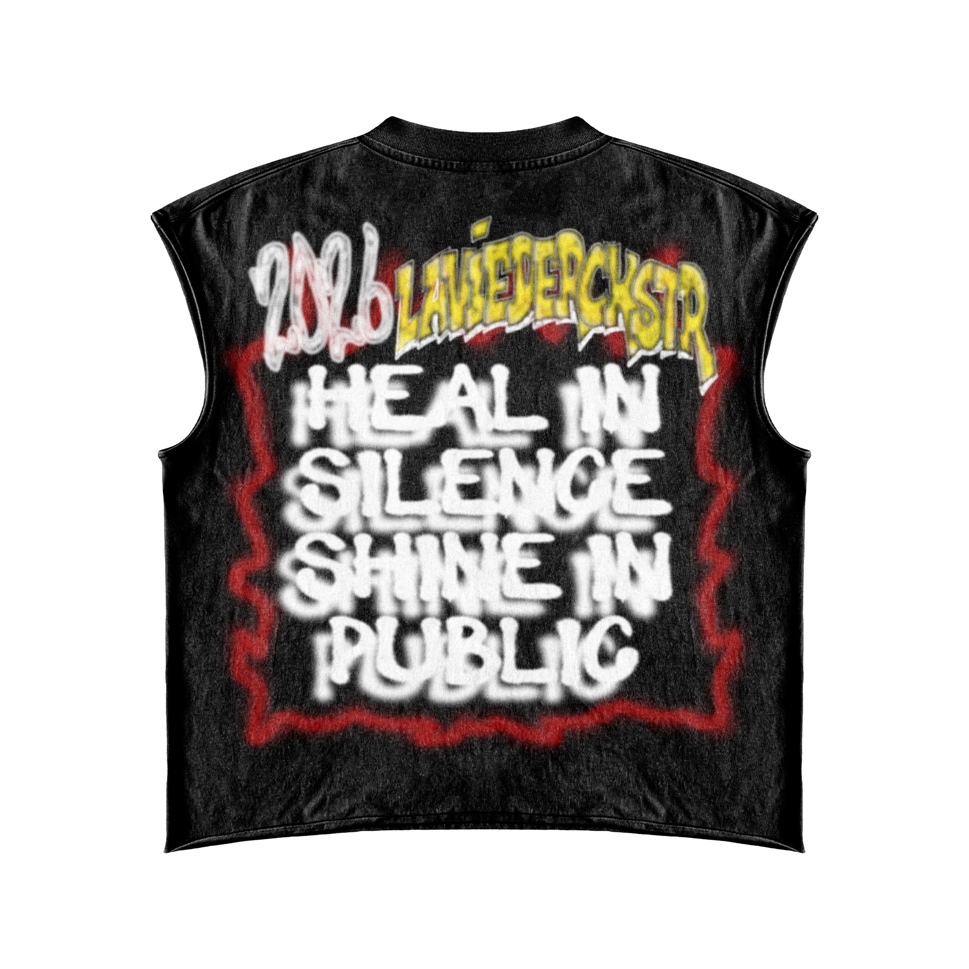 "VISUAL EXPRESSION" Black Tee