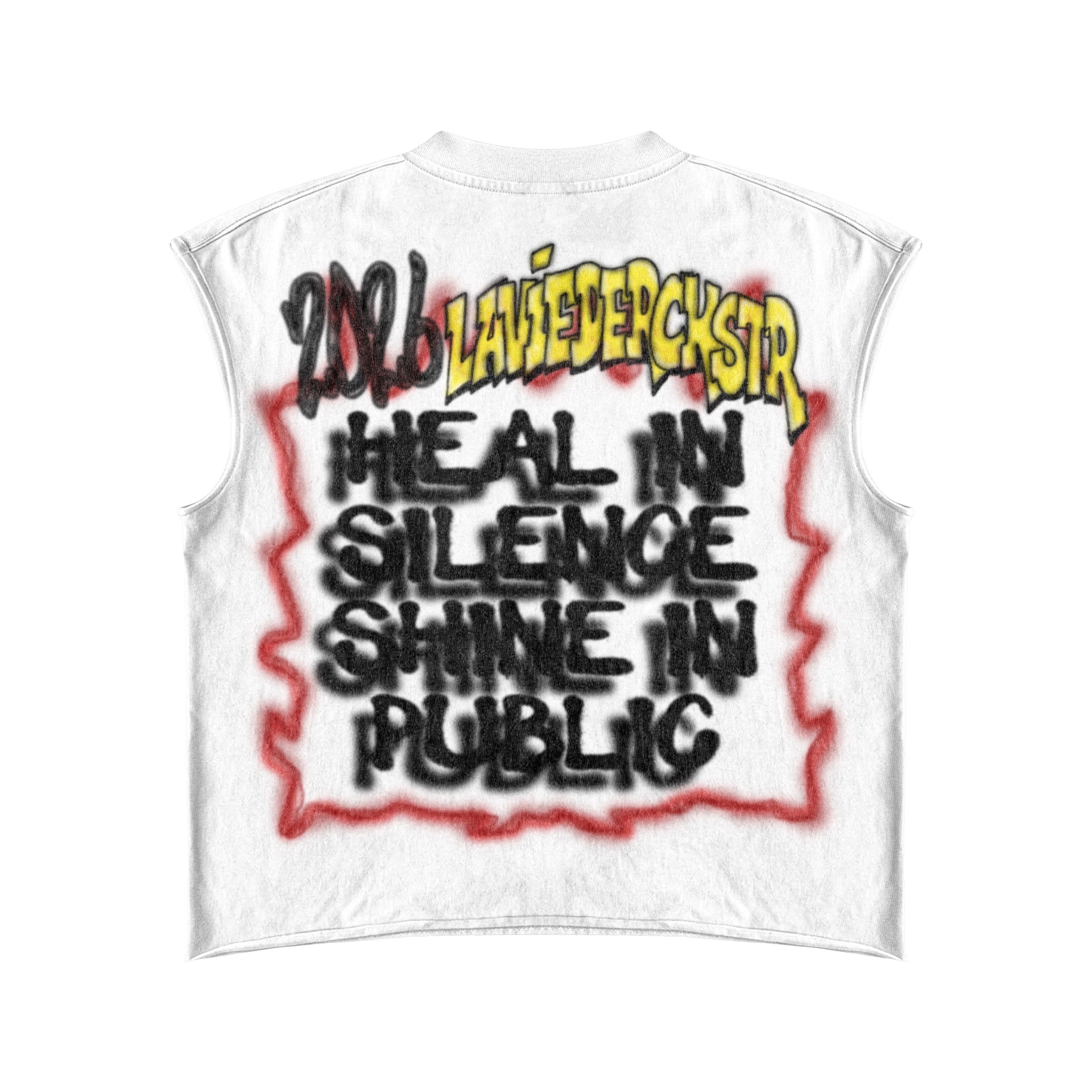 "VISUAL EXPRESSION" White Tee
