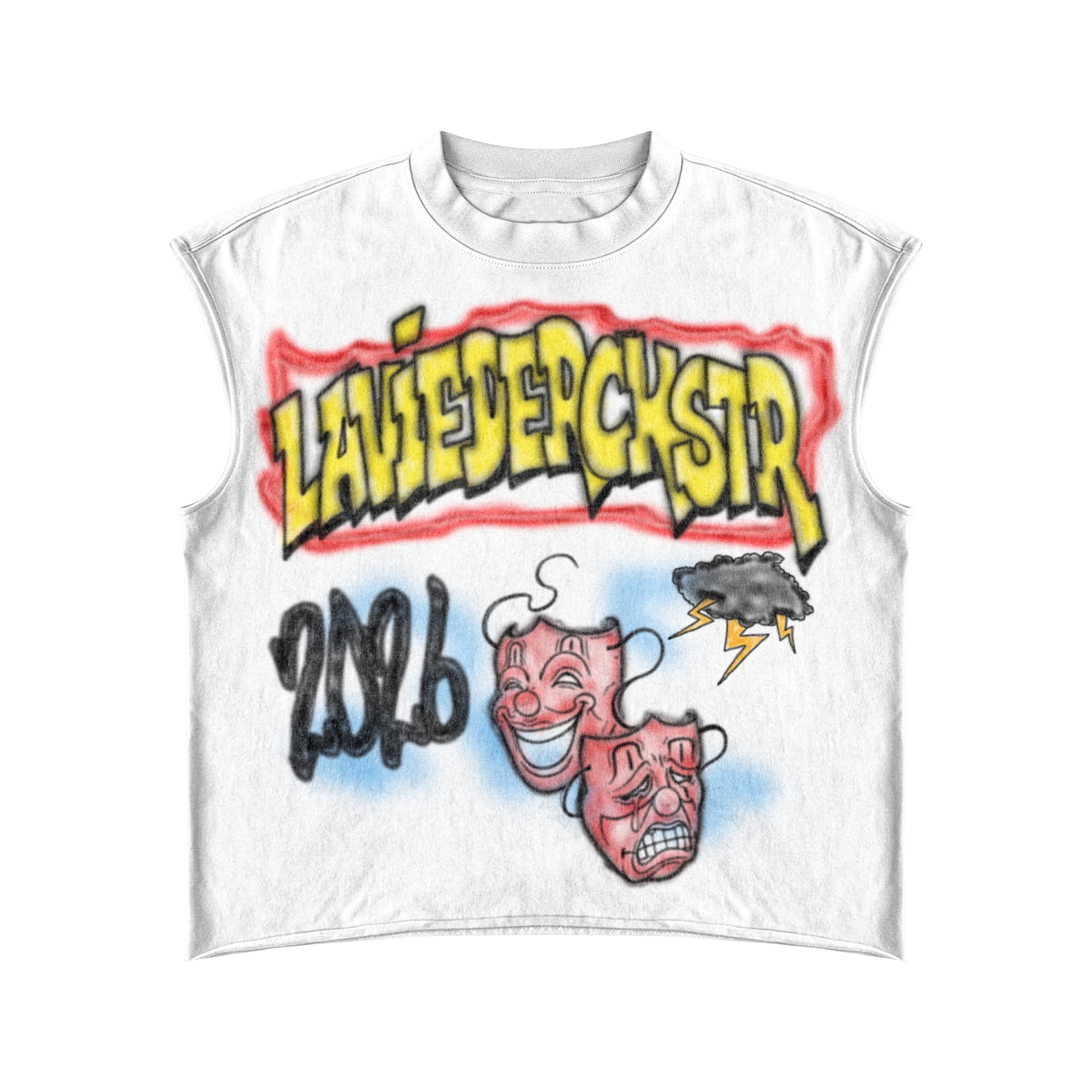 "VISUAL EXPRESSION" White Tee